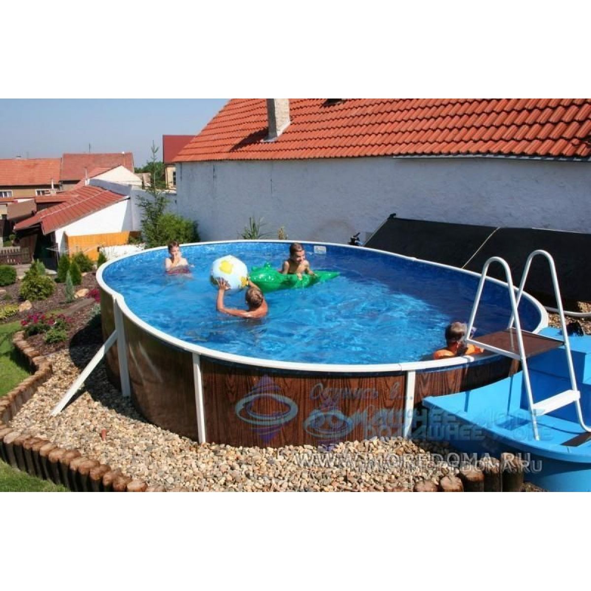 Пленка для бассейна 7,3х3,7 м, глубина 1,2 м, толщина 0,35 мм, Azuro Mountfield, 3BPZ0272 Пленка для бассейна 7,3х3,7 м, глубина 1,2 м, толщина 0,35 мм, Azuro Mountfield, 3BPZ0272